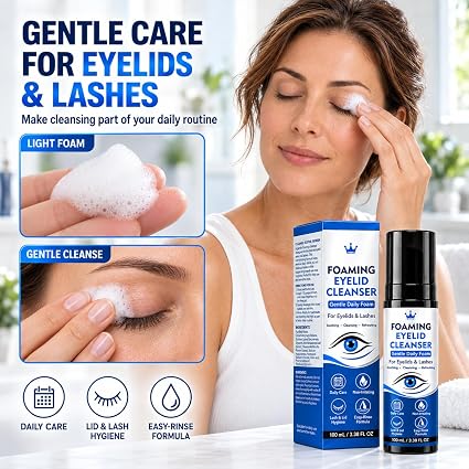 Foaming Eyelid Cleanser