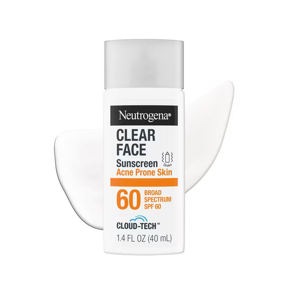 Clear Face Sunscreen for Acne